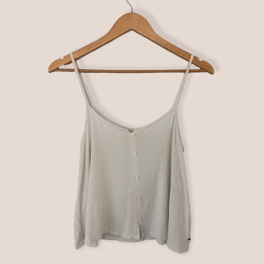 American Eagle Flowy White Tanktop